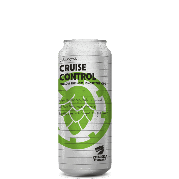 CRUISE CONTROL  - limenka 0,5l