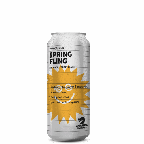SPRING FLING  - limenka 0,5l