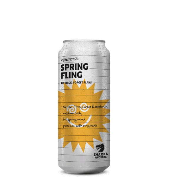 SPRING FLING  - limenka 0,5l