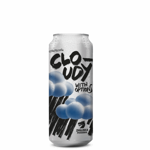 Cloudy With Options - limenka 0,5l